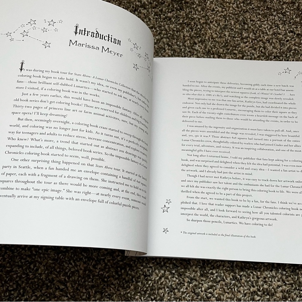 The Lunar Chronicles Coloring Book - Picture 4 of 12